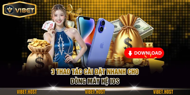 3 thao tác cài đặt nhanh cho dòng máy hệ iOS