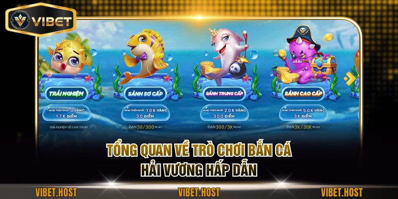 Tổng quan về trò chơi Bắn Cá Hải Vương hấp dẫn